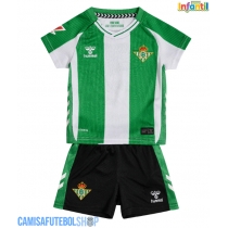 Camisa de time de futebol Real Betis Replicas 1º Equipamento Infantil 2025-26 Manga Curta (+ Calças curtas)
